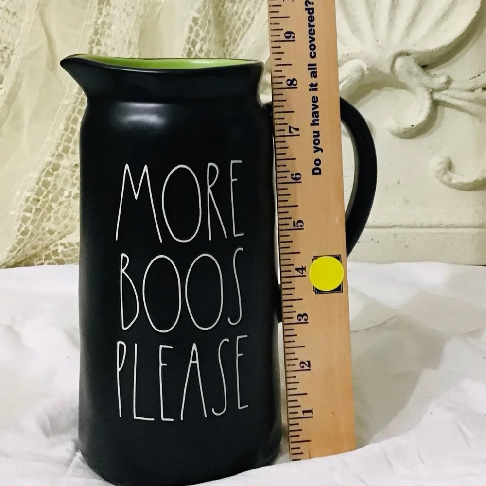 Rae Dunn More Boos Please Ceramic Mug NWOT